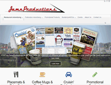 Tablet Screenshot of jamnpromotions.com